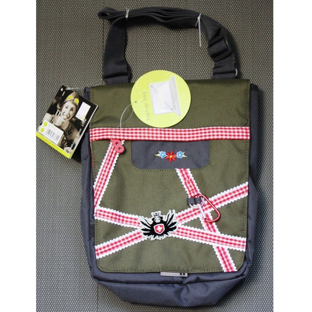 aha Tablet-Hülle Notebook-Tasche Resi Grau Case Schutz-Hülle, Notebook-Fach für 11" 11,6" 12" 12,1" 12,5" 12,9" 13" 13,3" Laptop