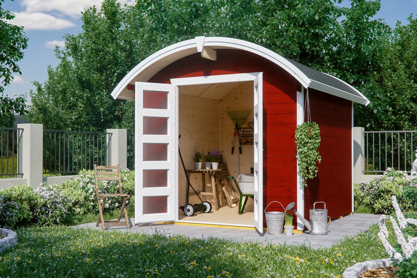 Thumbnail - Skanholz Gartenhaus Delft, BxT: 290x310 cm