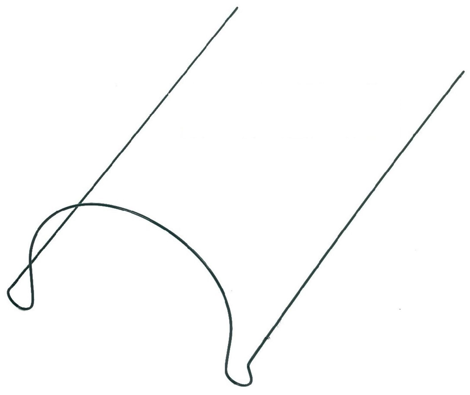 Grüner Jan Rankhilfe 5 Stück Blumenstütze 100x35 Rankhilfe