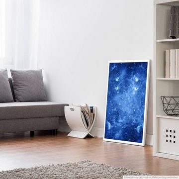 Sinus Art Poster Fotocollage 60x90cm Poster Tiefstes Weltall mit Sternen und Galaxien