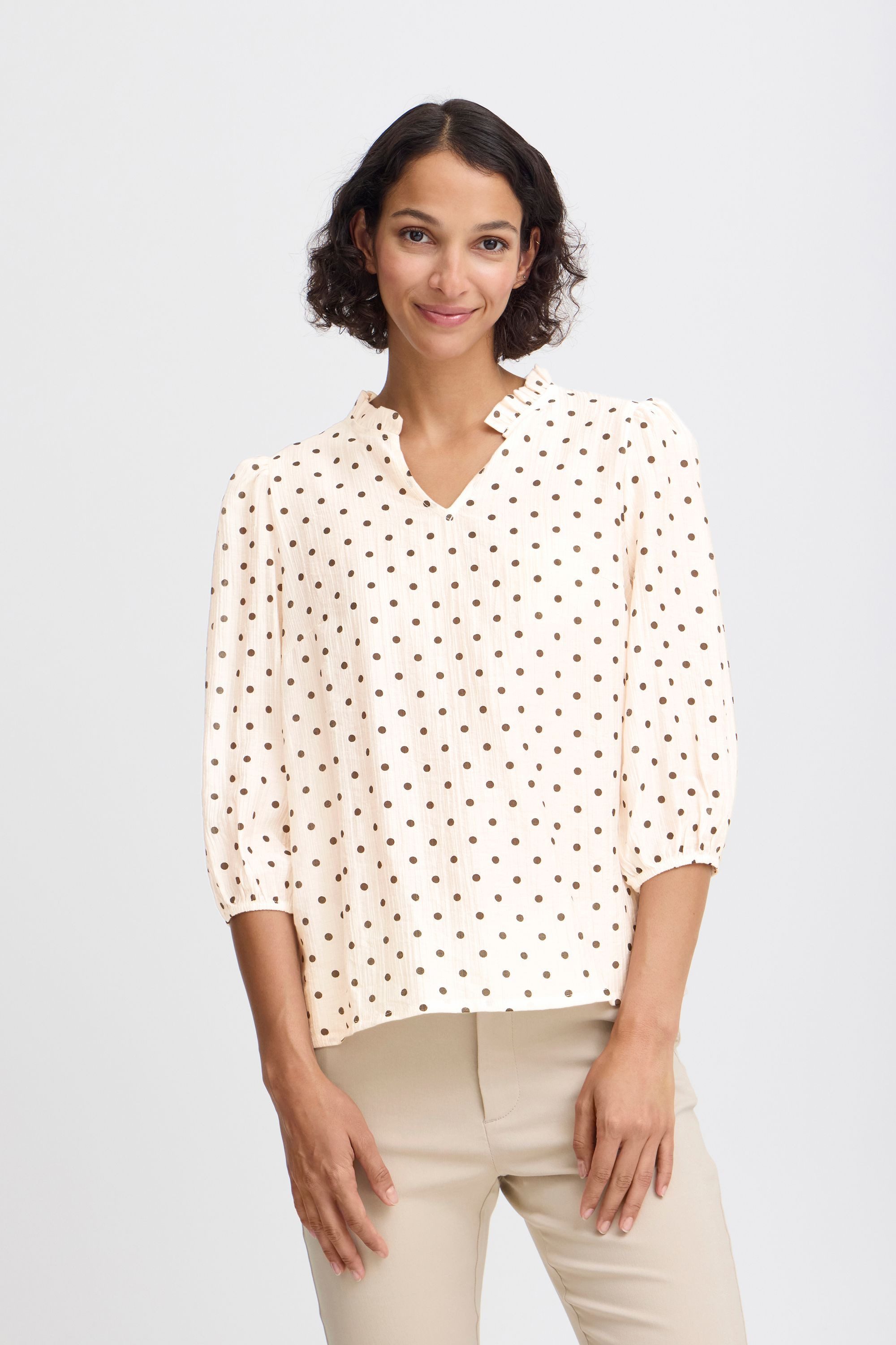 b.young Kurzarmbluse BYIDOTTY BLOUSE - modische günstig online kaufen