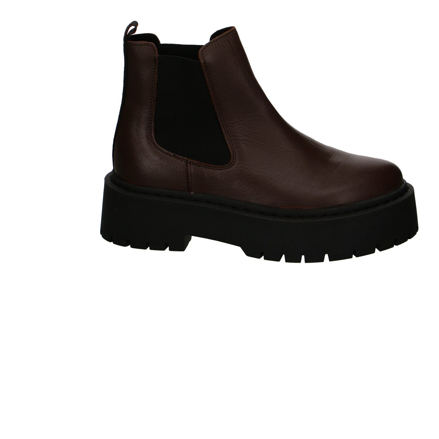 STEVE MADDEN Steve Madden Veerly Leder Stiefeletten braun Stiefelette