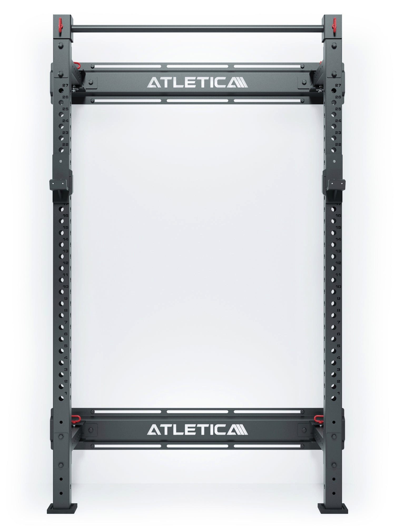 ATLETICA Power Rack R7 Wall Rack, Klappbar, Hoch belastbar und stabil