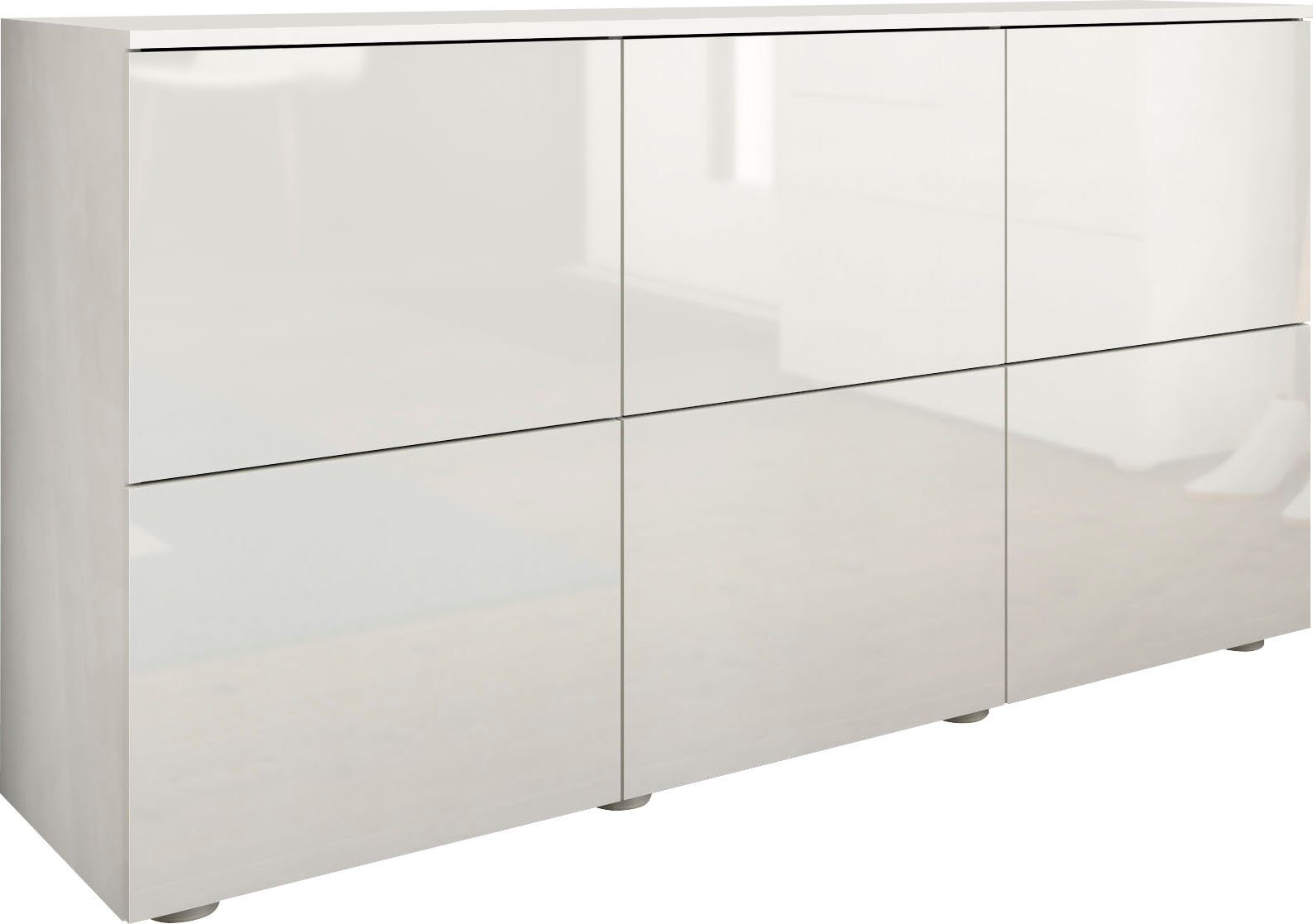 weiß Hochglanz | Korpus: weiß