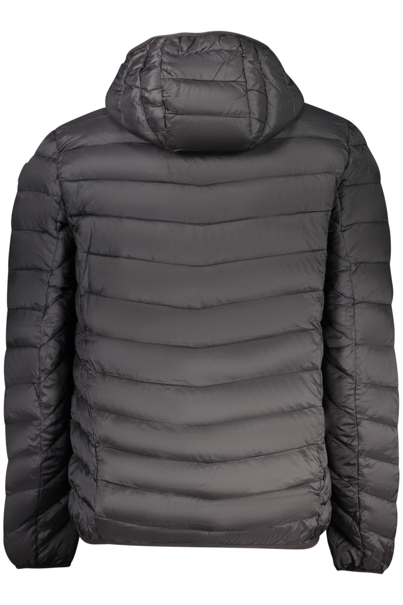 Marina Yachting Outdoorjacke Elegante Herrenjacke in Schwarz mit Kapuze und praktischem Stauraum
