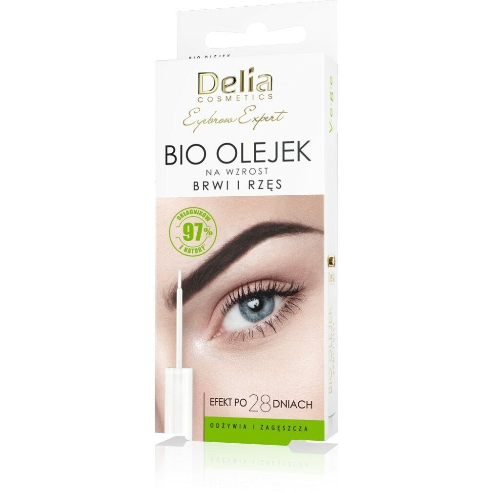 Delia Augenbrauen-Stift Cosmetics Eyebrow Expert Bio Öl für Augenbrauen und Wimpern Wachstum