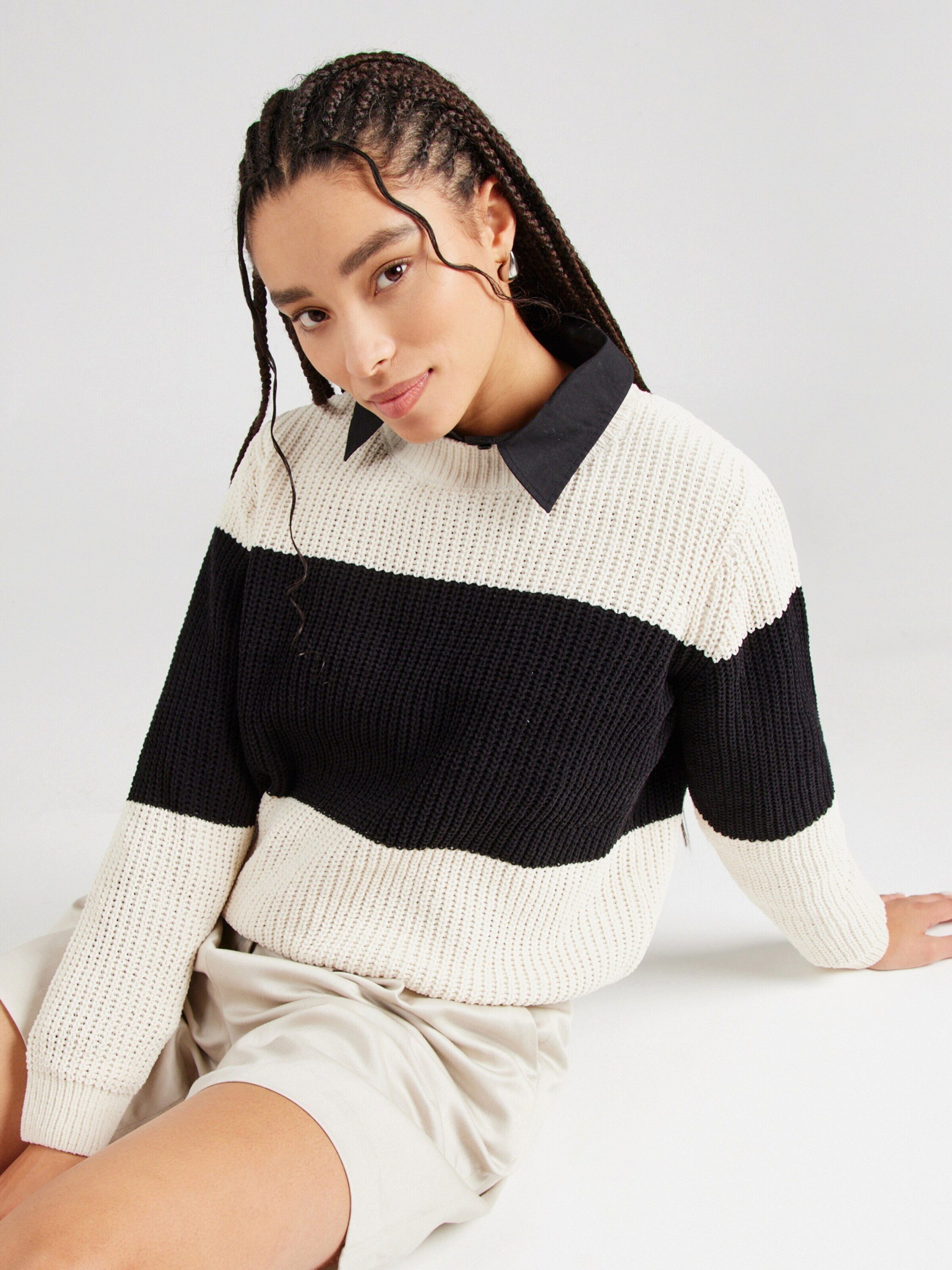 Vero Moda Rundhalspullover VMAGATE (1-tlg) Plain/ohne günstig online kaufen