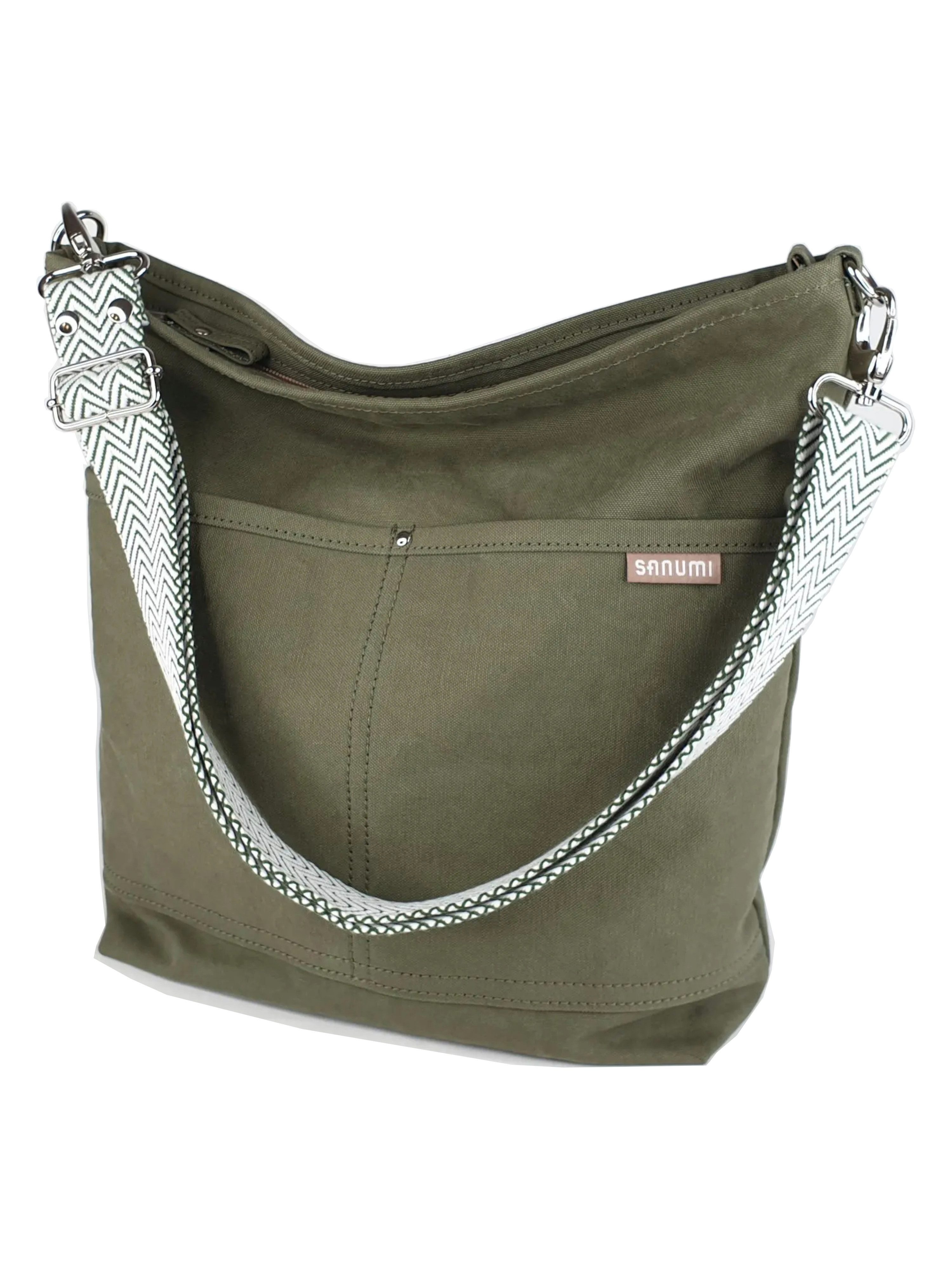 sanumi Umhängetasche Canvas Hobobag günstig online kaufen