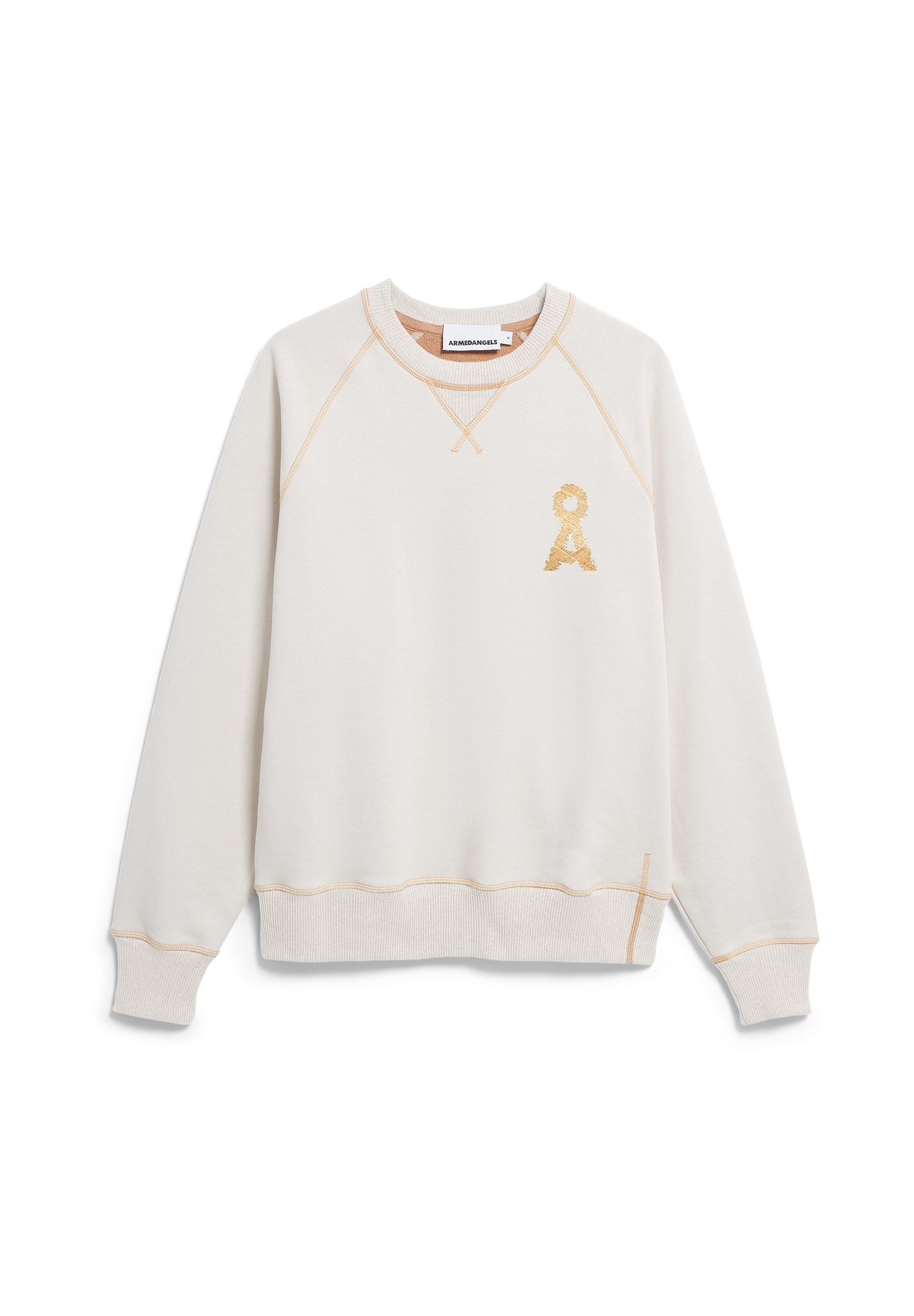 Armedangels Sweatshirt DENIM BLEND MEL Relaxed Fit