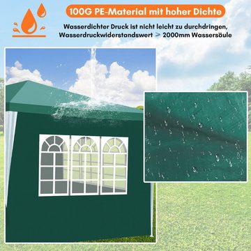 Clanmacy Pavillon Pavillon Wasserfest Markt Grillen Festzelt Hochzeitsempfängen 3x3/3x6m