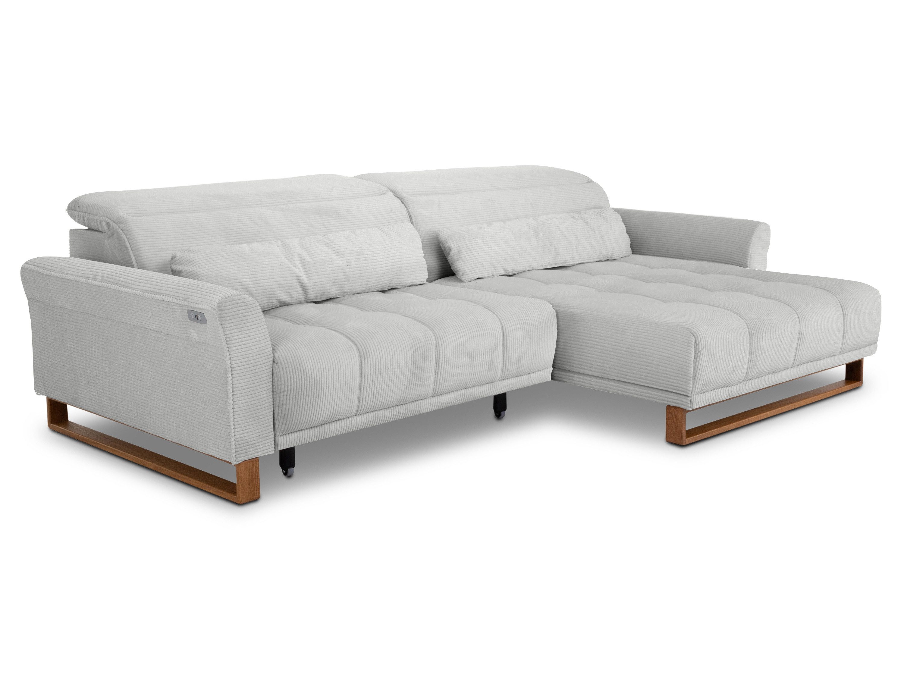 SANSIBAR LIVING Polsterecke Polsterecke SANSIBAR SKEDA BHT 277x80x179 cm Ecksofa Wohnlandschaft