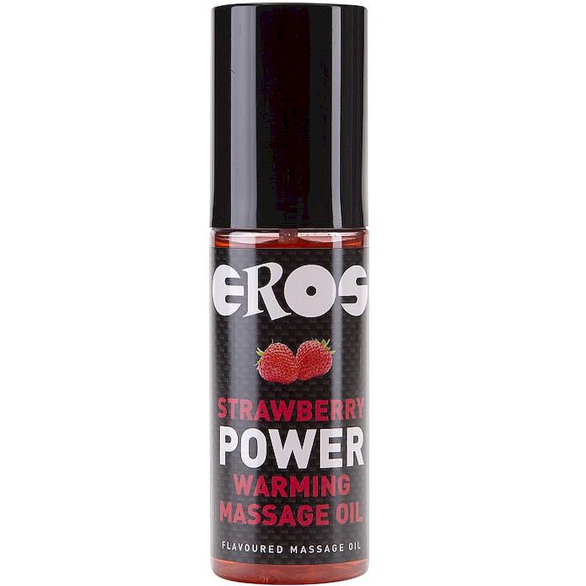 Gleit- und Massagegel EROS Power Warming Massage Oil Strawberry 100 ml