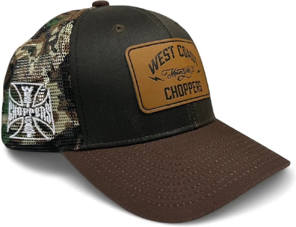 West Coast Choppers Snapback Cap Hunter Trucker Hat