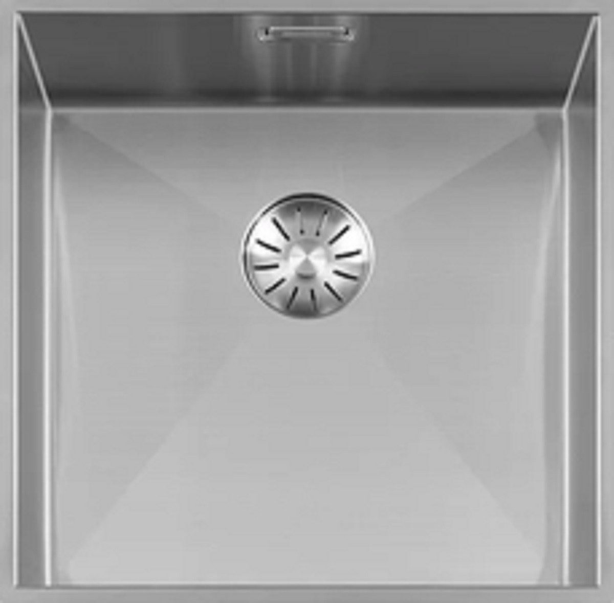 togo Küchenspüle 42WT, quadratisch, 44/44 cm, Edelstahl Spüle