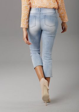 Aniston SELECTED Straight-Jeans in verkürzter cropped Довжина