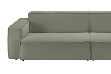 KAWOLA Sofa SAMU, Feincord 2-Sitzer od. 3-Sitzer versch. Farben