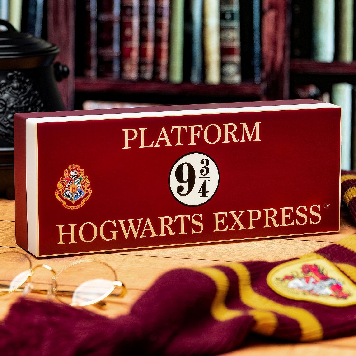 Paladone LED Dekolicht Harry 3/4 Express Logo Hogwarts Leuchte Gleis Potter 9