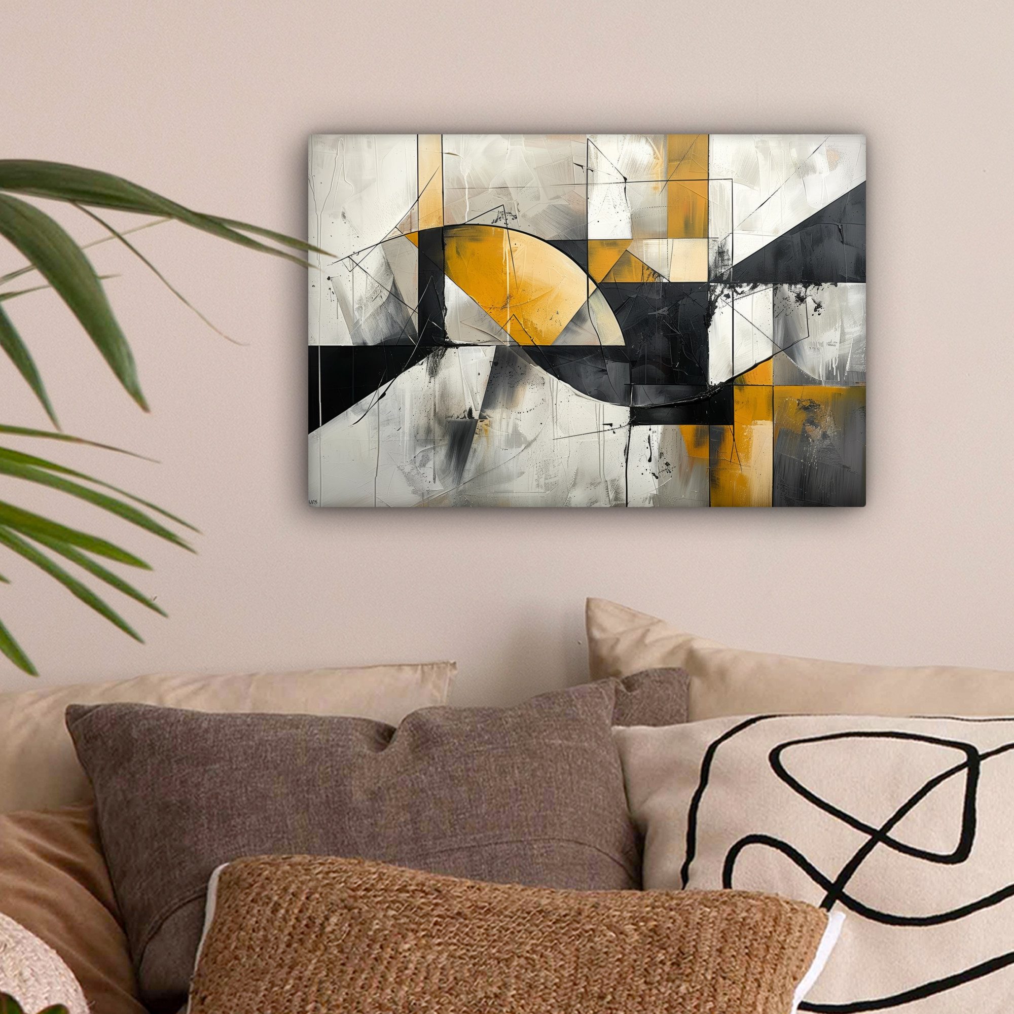 OneMillionCanvasses® Leinwandbild Abstrakt - Kunst - günstig online kaufen