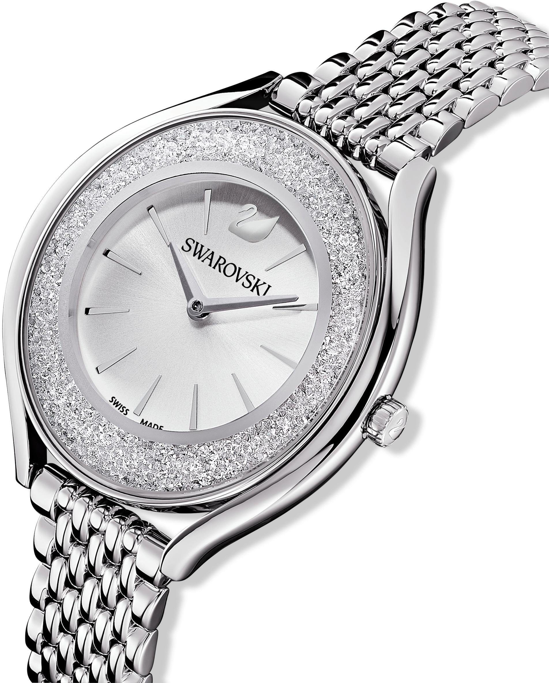 Swarovski Quarzuhr CRYSTALLINE AURA 5519462, Armbanduhr, Damenuhr, Swarovsk günstig online kaufen