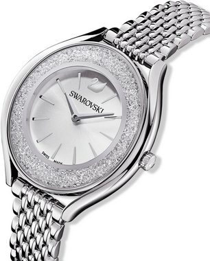 Swarovski Quarzuhr CRYSTALLINE AURA, 5519462, Armbanduhr, Damenuhr, Swarovski-Kristalle, Swiss Made