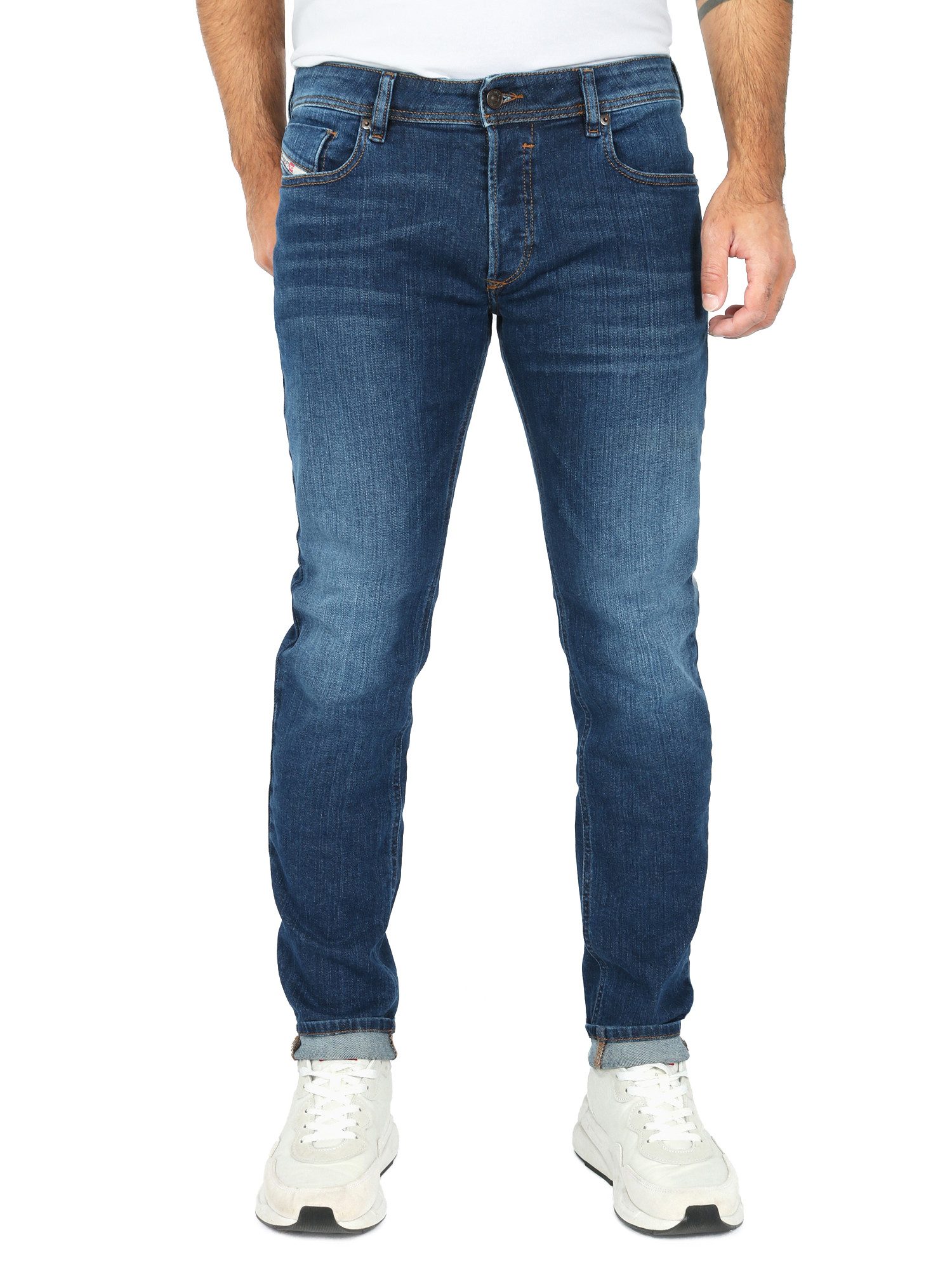 Diesel Skinny-fit-Jeans Stretch Röhrenjeans - TROXER günstig online kaufen