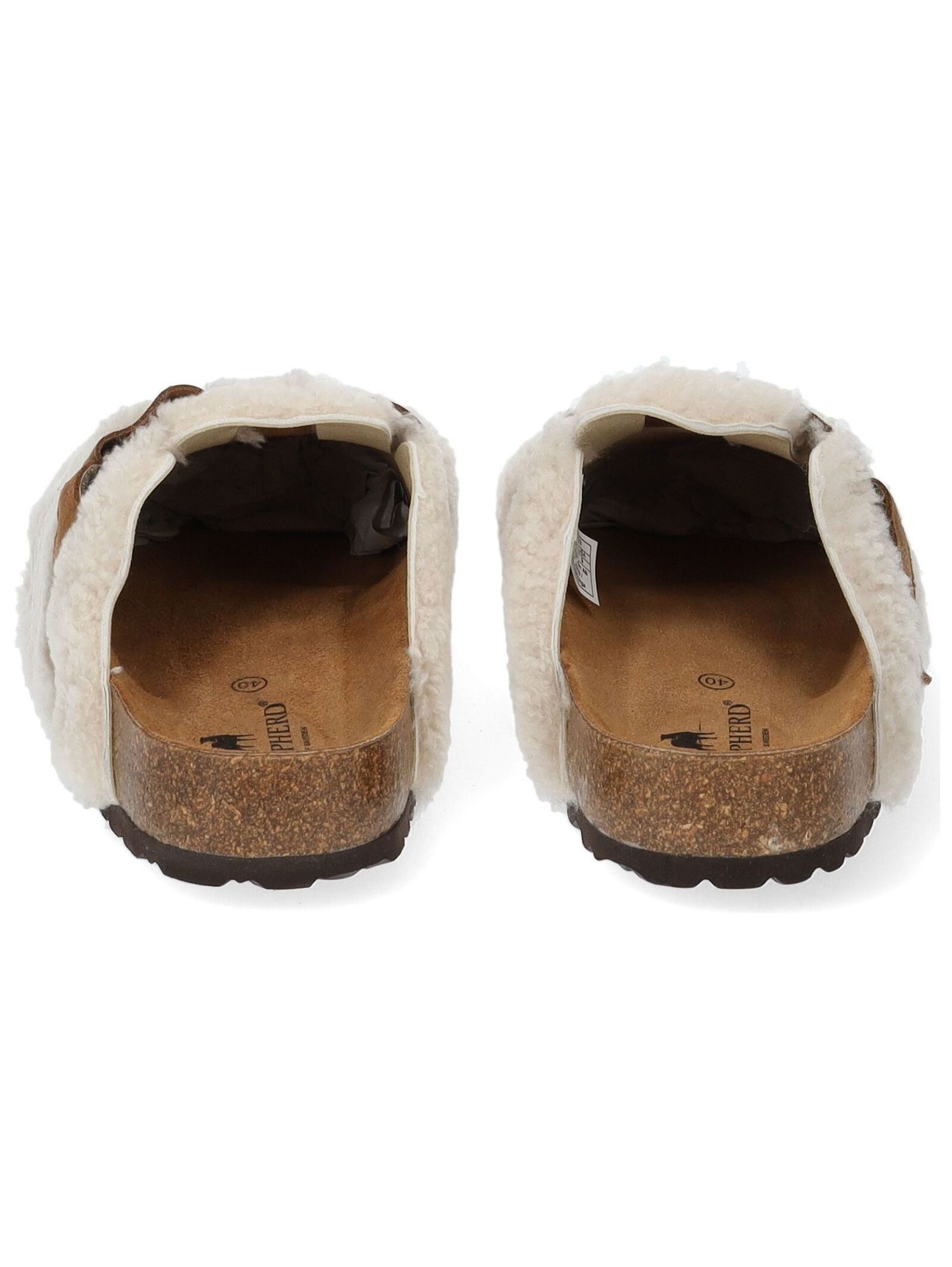 Shepherd Shepherd Pantoletten Lammfell Pantolette