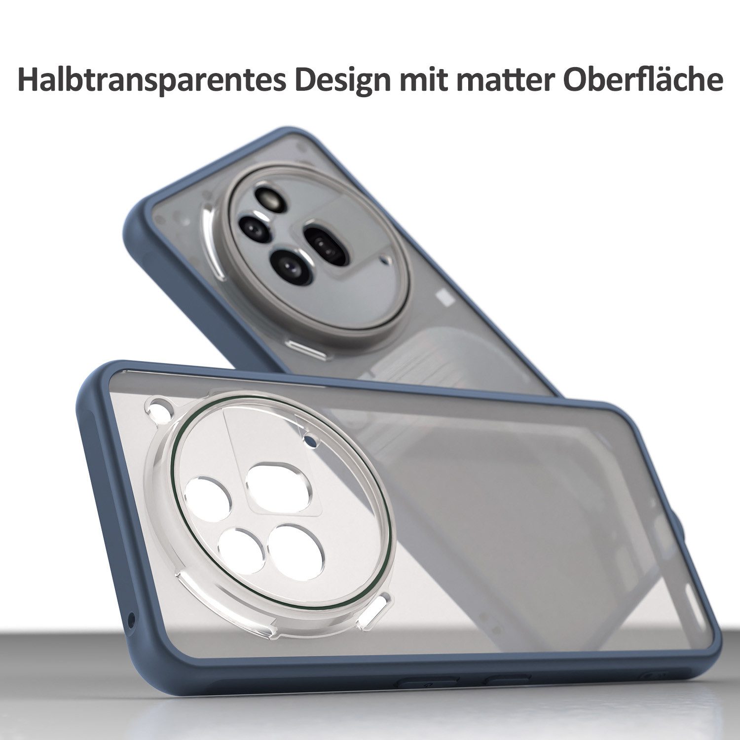 betterfon Handyhülle für Nothing Phone Matt Stoßfest Schutzhülle Back cover, Stoßdämpfendes TPU schützt vor Stürzen und Kratzern