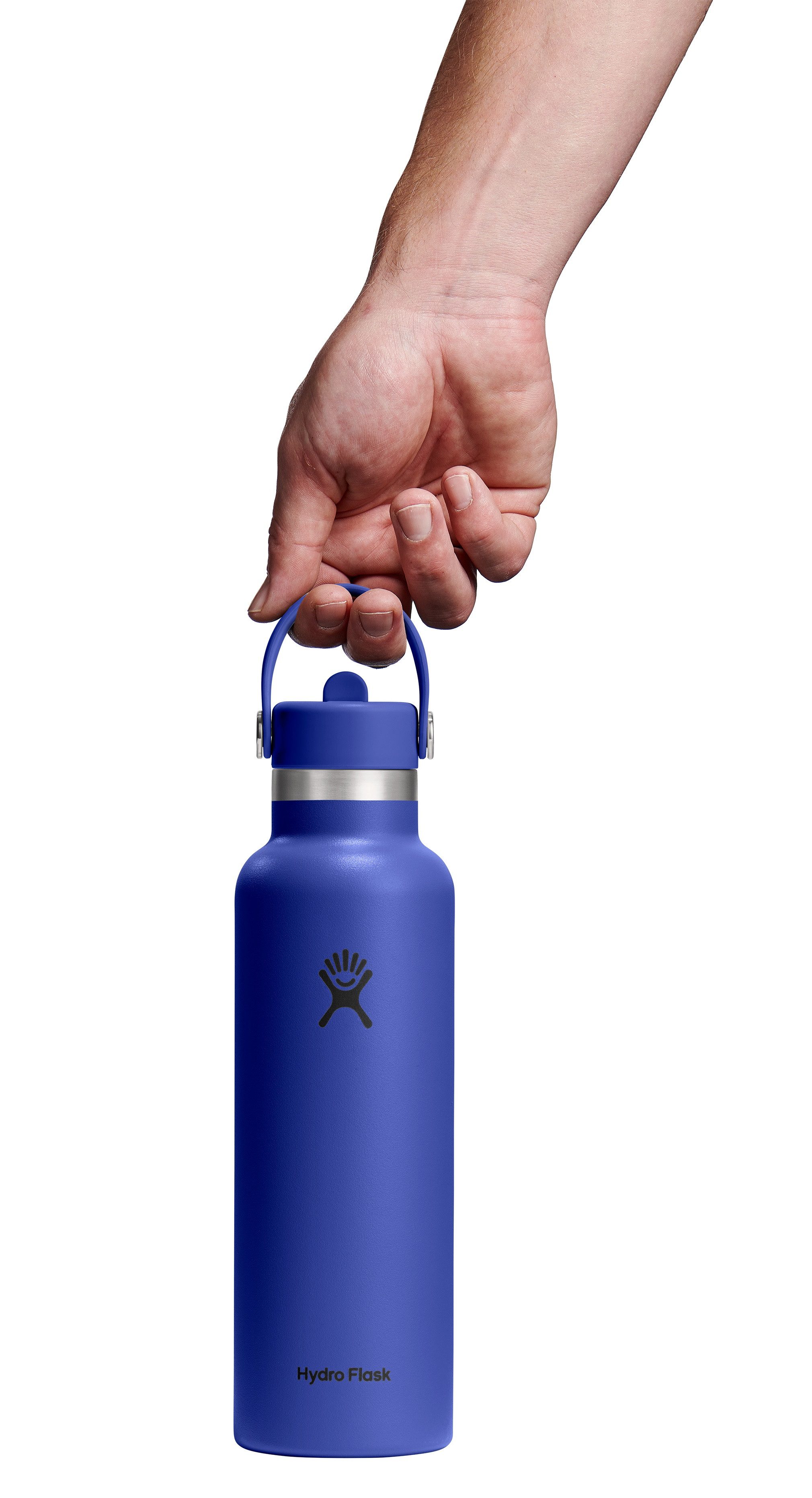 Hydro Flask Trinkflasche 21 OZ Standard Flex Straw Cap, 621 ml, TempShield® doppelwandige Vakuumisolierung