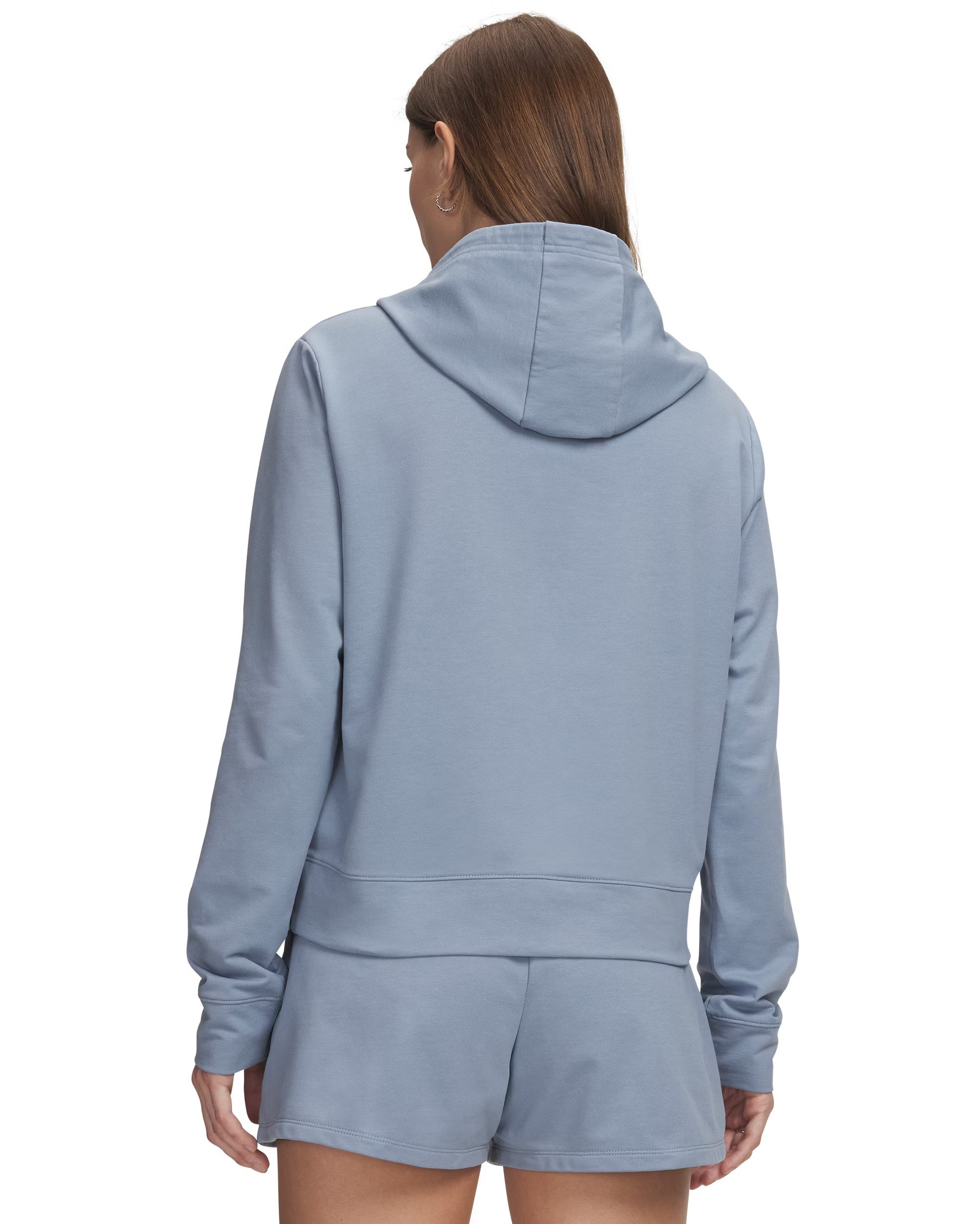 Under Armour® Kapuzensweatshirt SPORT TERRY HOODIE BLUE WIND
