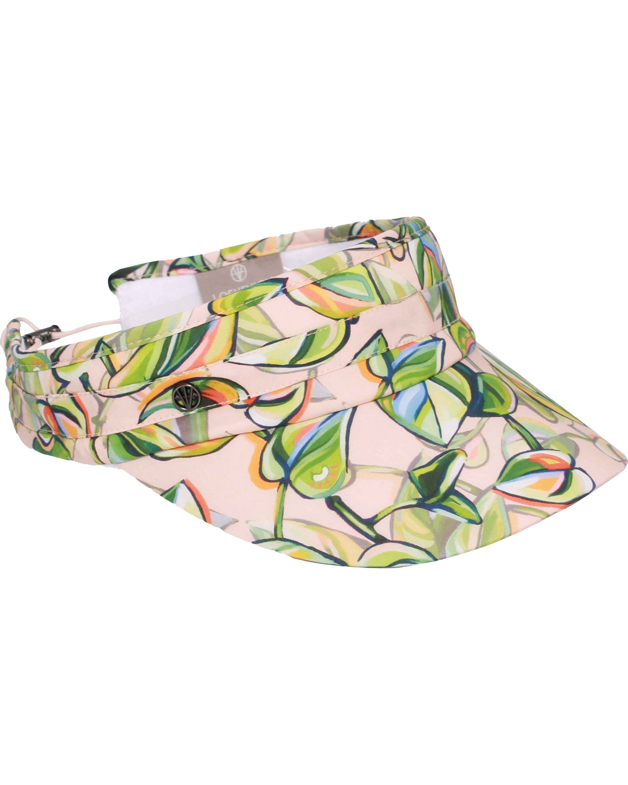 Loevenich Visor Loevenich Visor mit buntem Blätter-Print