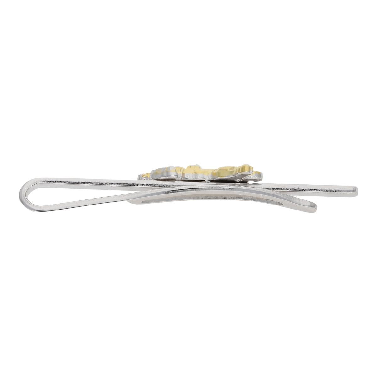 JuwelmaLux Krawattenhalter JuwelmaLux Krawattenschieber Metall teils vergoldet JL30-01-3382