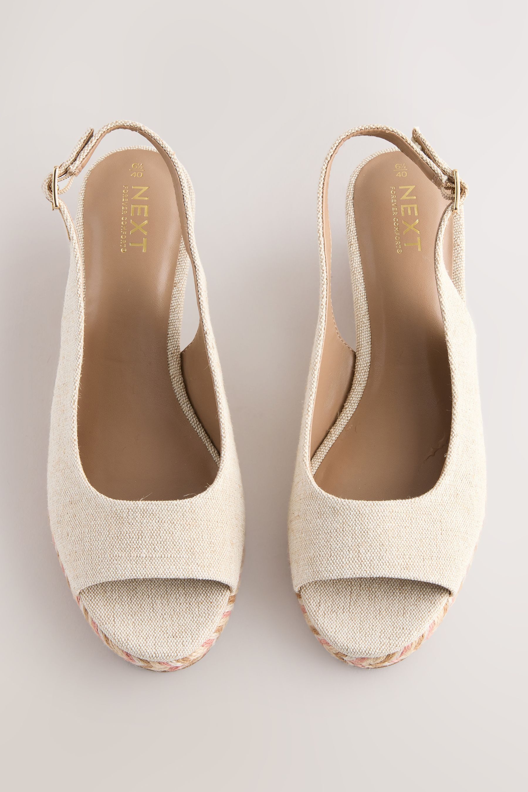 Next Forever Comfort® zehenfreie Keilabsatzschuhe Keilsandalette (1-tlg)
