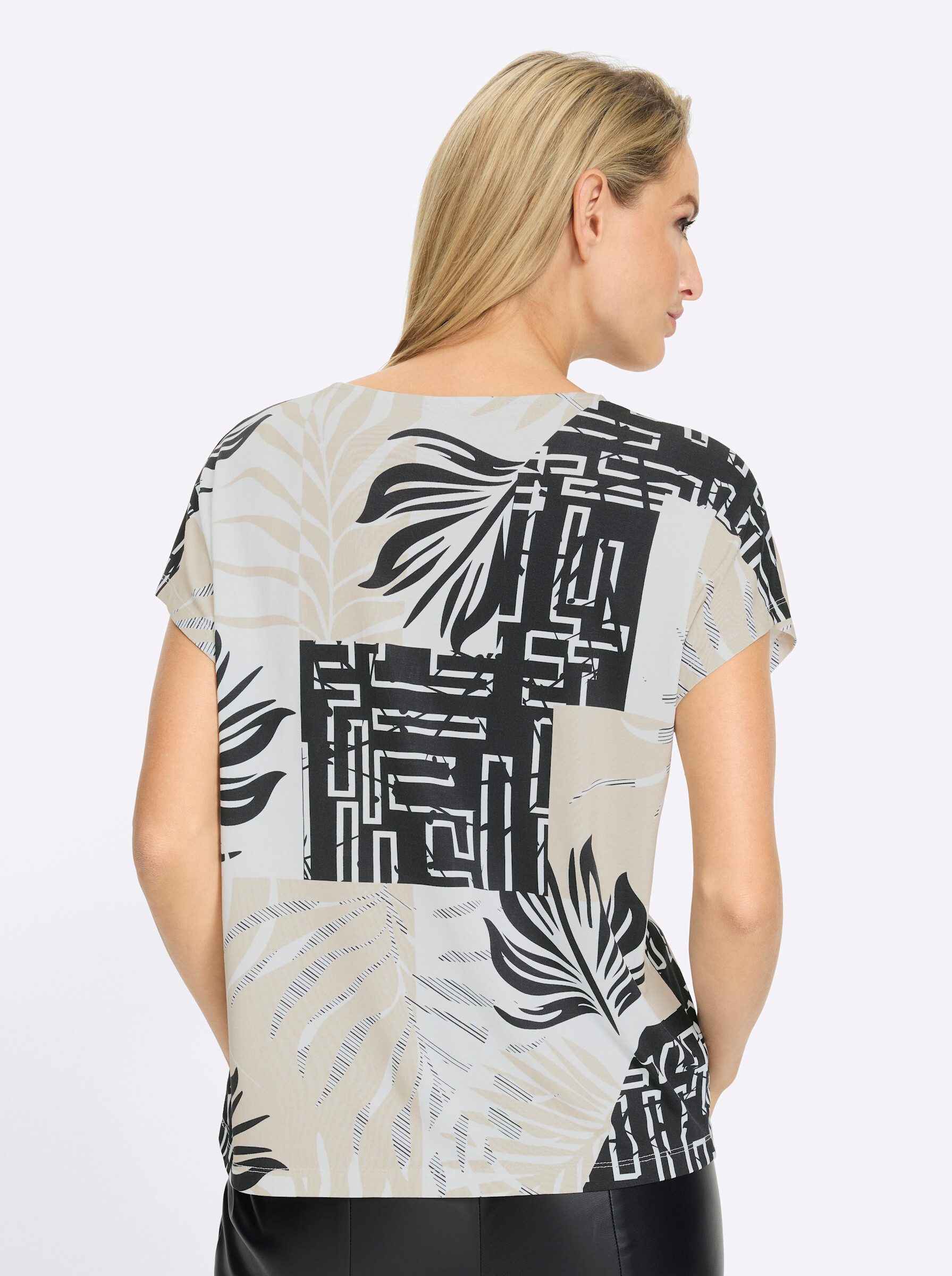 heine T-Shirt Druck-Shirt Kurzarm
