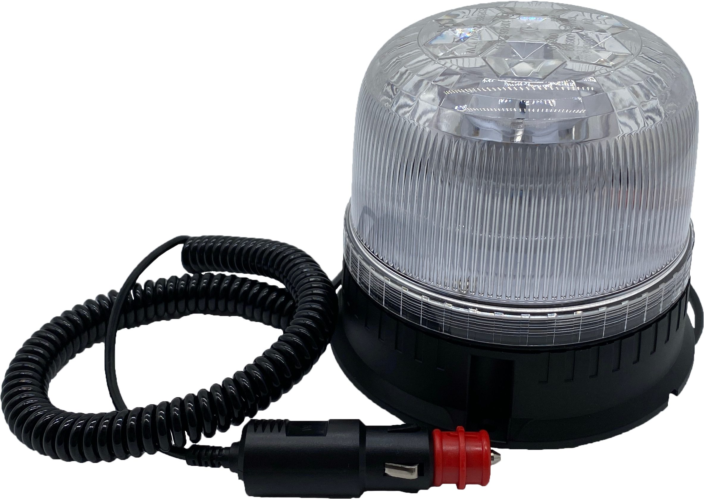 Berger & Schröter Rundumleuchte LED 12/24V, Dual Color, orange/blau, Orange / Blau, mit insgesamt 48 LEDs