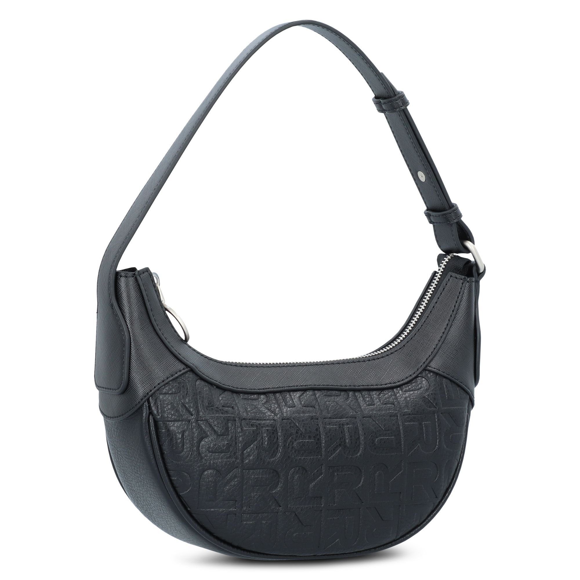 Polyurethan black Schultertasche, Replay