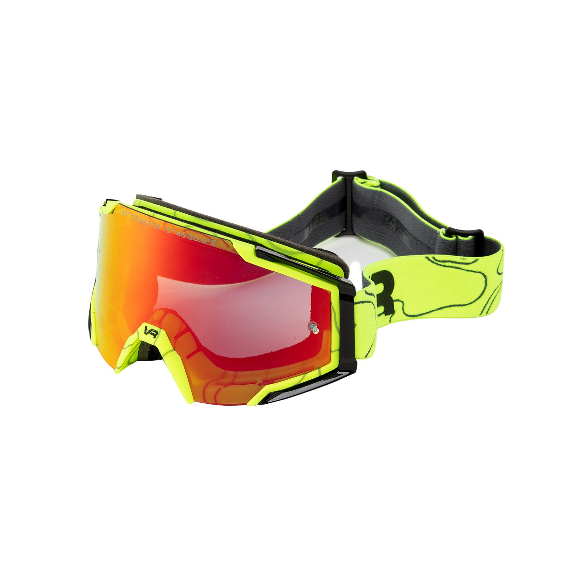 VR46 Brille Valentino Rossi MTB-Brille - neongelb