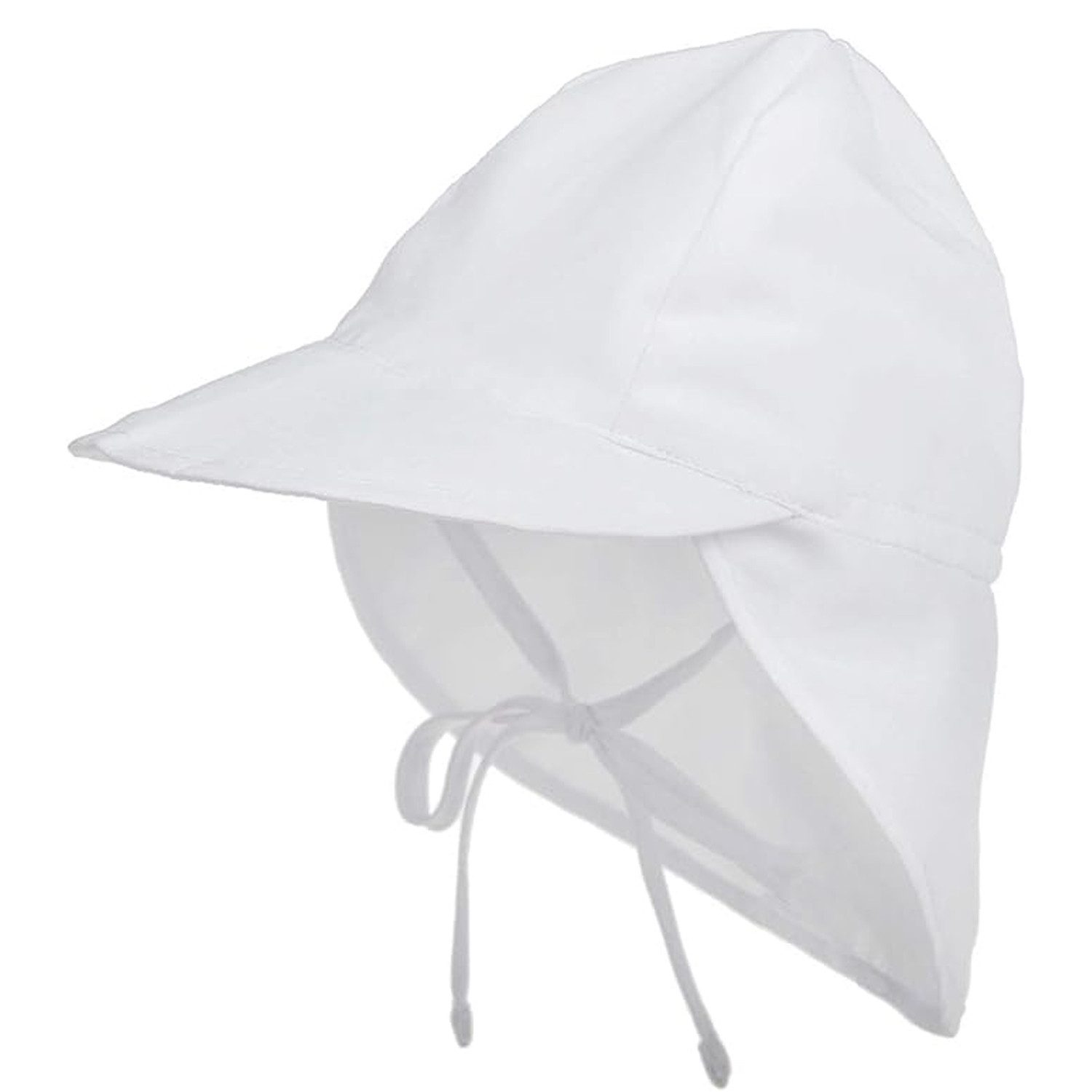 OKWISH Schirmmütze Kinder Sommermütze Sonnenschutz Hut Baby Kleinkind Sonnenhut (mit Verstellbarer Kinnriemen und Halsklappen, 1-St., Faltbar und platzsparend verstaubar, Sommer Kappe Strand Mütze) UV Schutz Strand Hut für 2-5 Jahre Mädchen Jungen