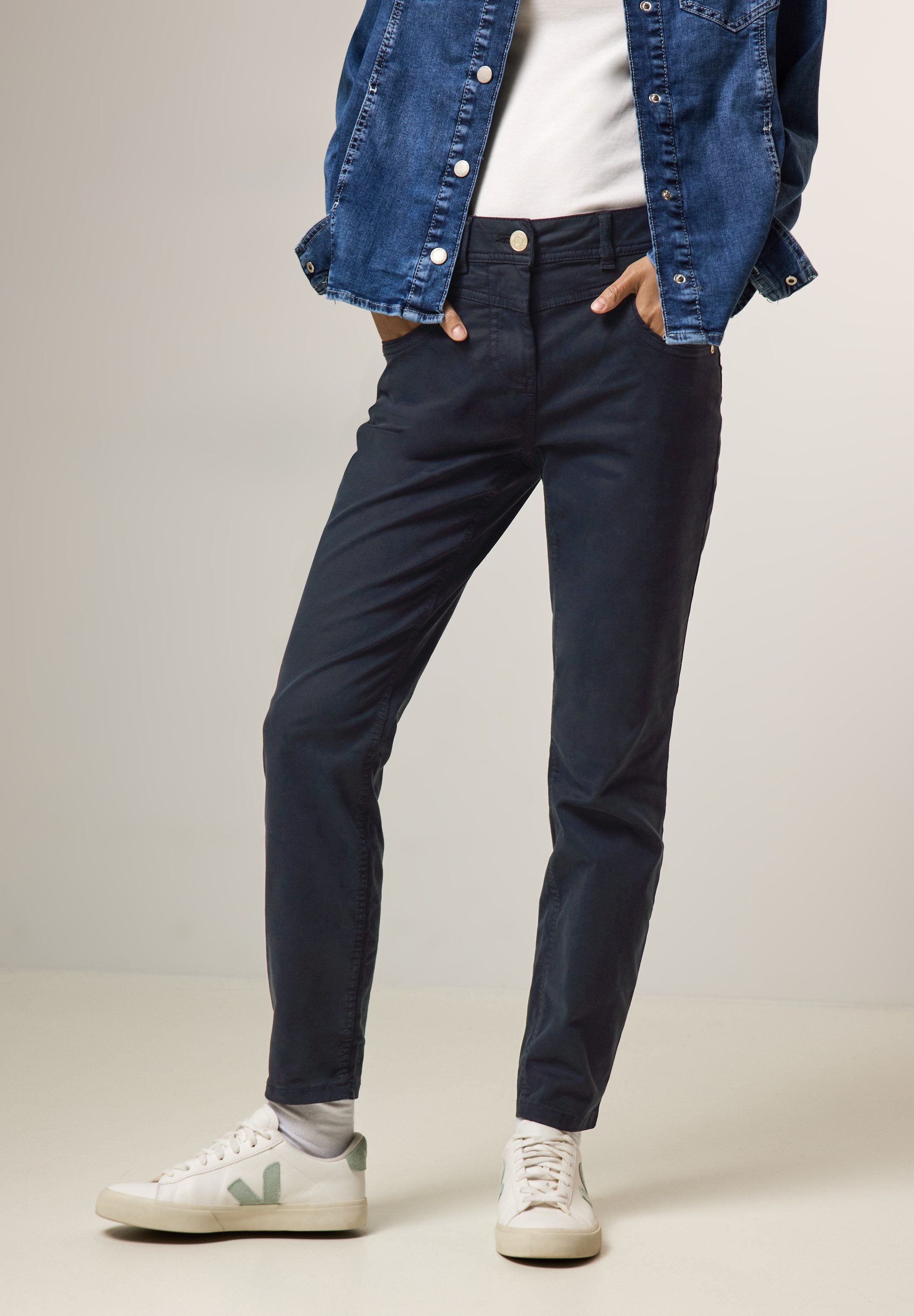 CECIL Stretch-Hose Style Vicky im Five-Pocket günstig online kaufen