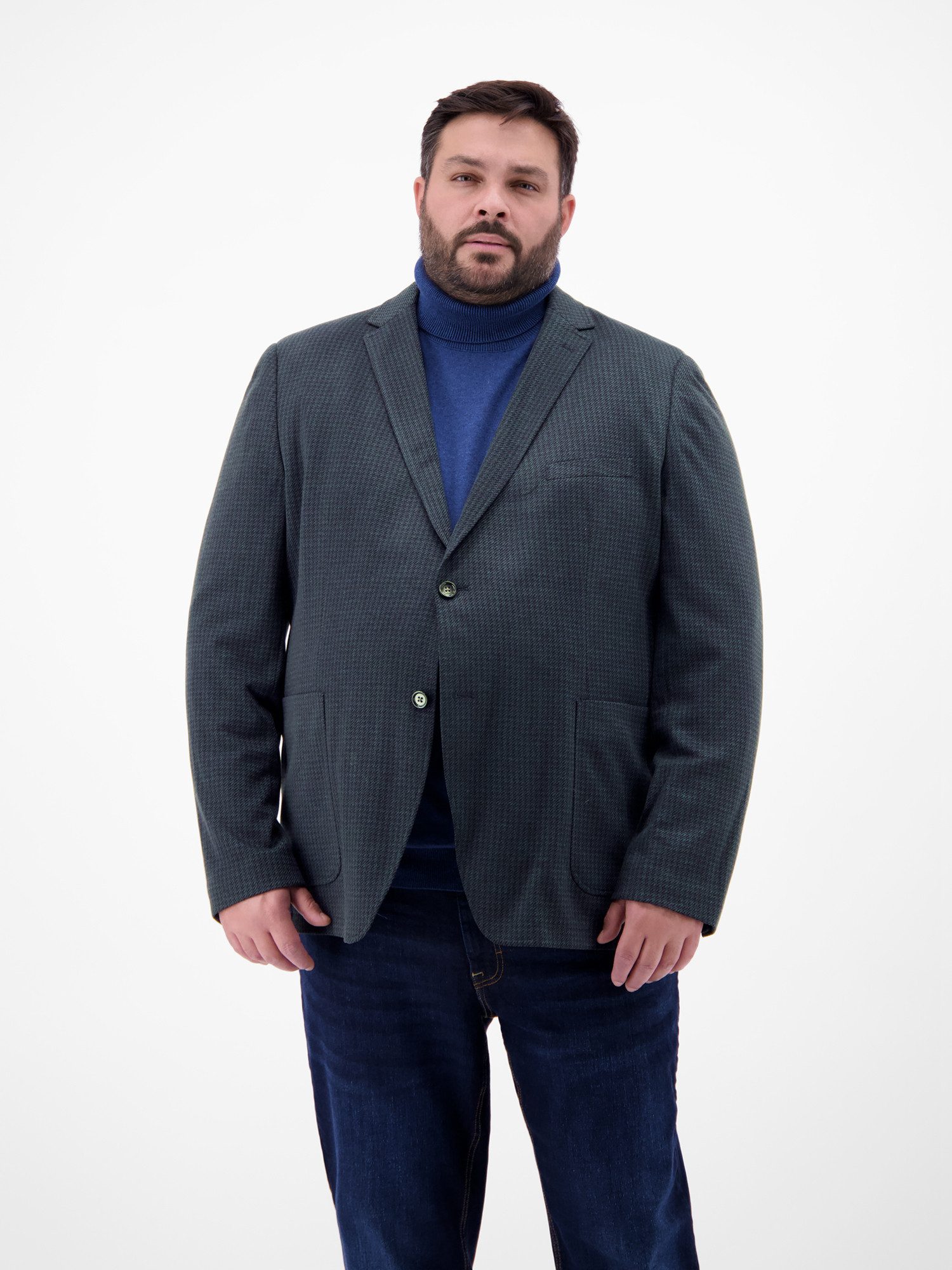 LERROS Jerseysakko Herren Sakko in Twillqualität, 3XL bis 6XL