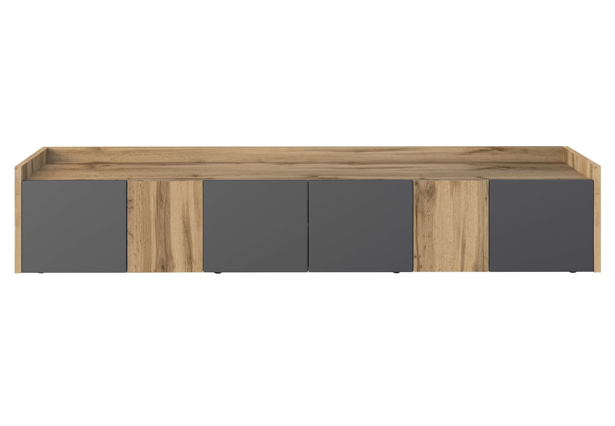 OTTO home Lowboard Lowboard ALTEA,Lowboard,TV-Kommode,TV-Möbel,TV-Bank (1 St), Mit 6 Drehtüren, 4 Innenfächer, B.220 cm