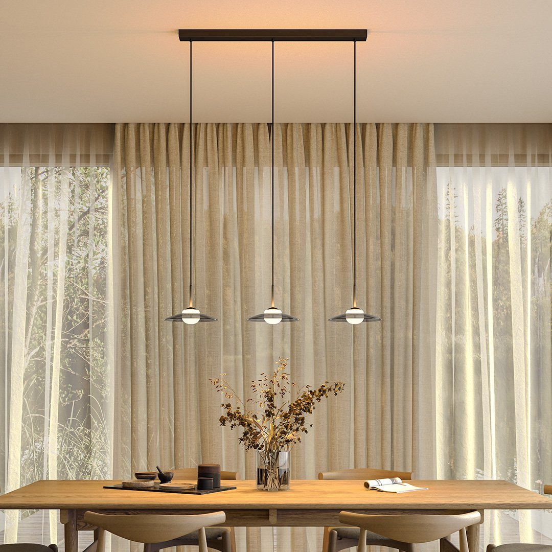 Neona LED Deckenleuchte OLIA, TRIAC dimmbar (per Wanddimmschalter), LED fest integriert, Warmweiß
