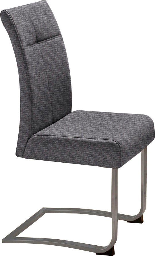 OTTO home Freischwinger Rab (Set, 2 St), Bezug in verschiedenen Qualitäten, maximale Belastbarkeit 120 kg