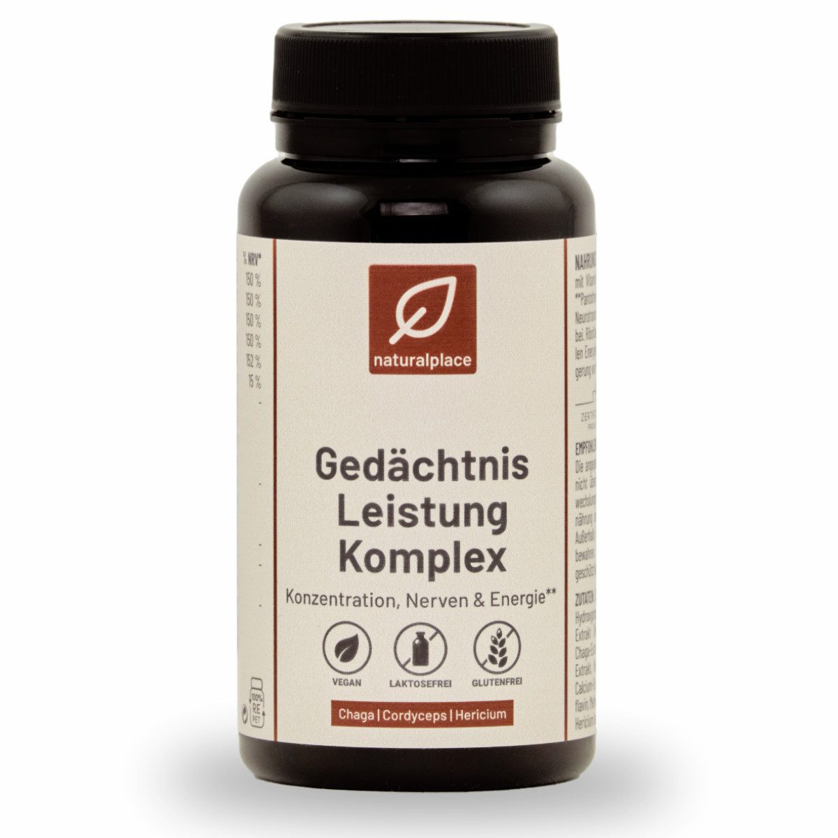 naturalplace Gedächtnis Leistung Komplex Kapseln, 1 er 60 St., 38 g