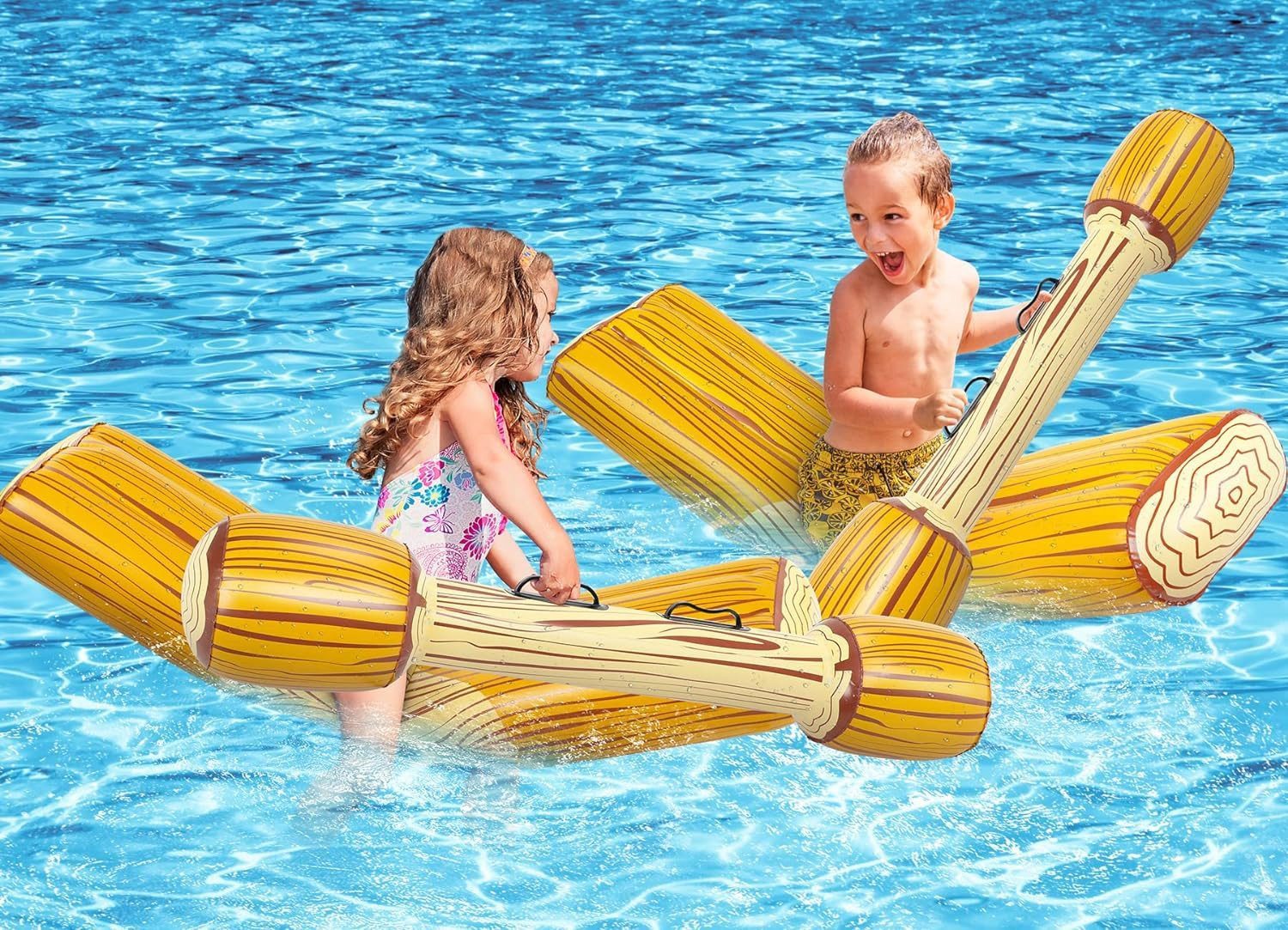 POPOLIC Luftmatratze Pool Spielzeug Erwachsene Kinder, günstig online kaufen