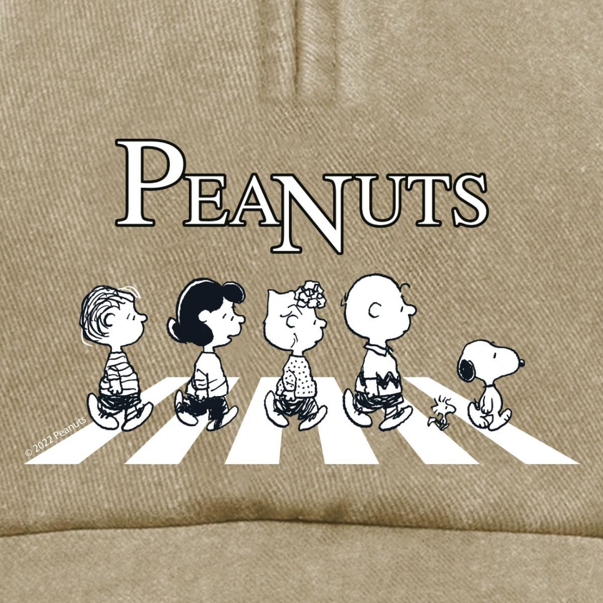 Spreadshirt Baseball Cap Peanuts Friends Abbey Road Vintage Cap (1-St)