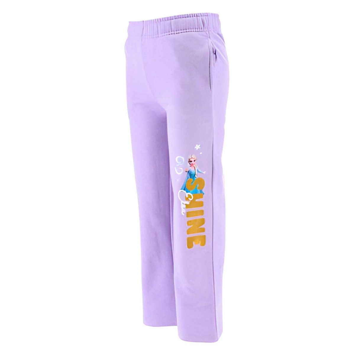 Disney Leggings Disney Die Eiskönigin Mädchen warme Leggings Schlaghose Hose Gr. 98 bis 128