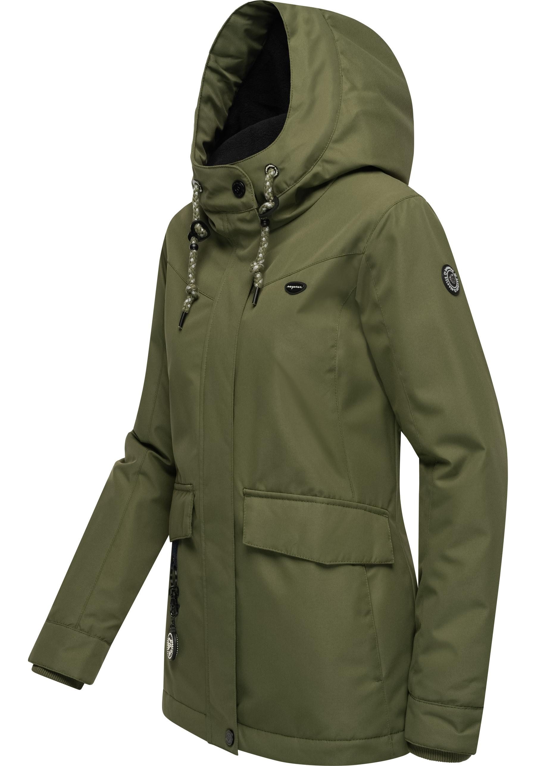 Ragwear Winterjacke Jazmin Remake II Intl. wasserdichte Outdoorjacke mit Ka günstig online kaufen