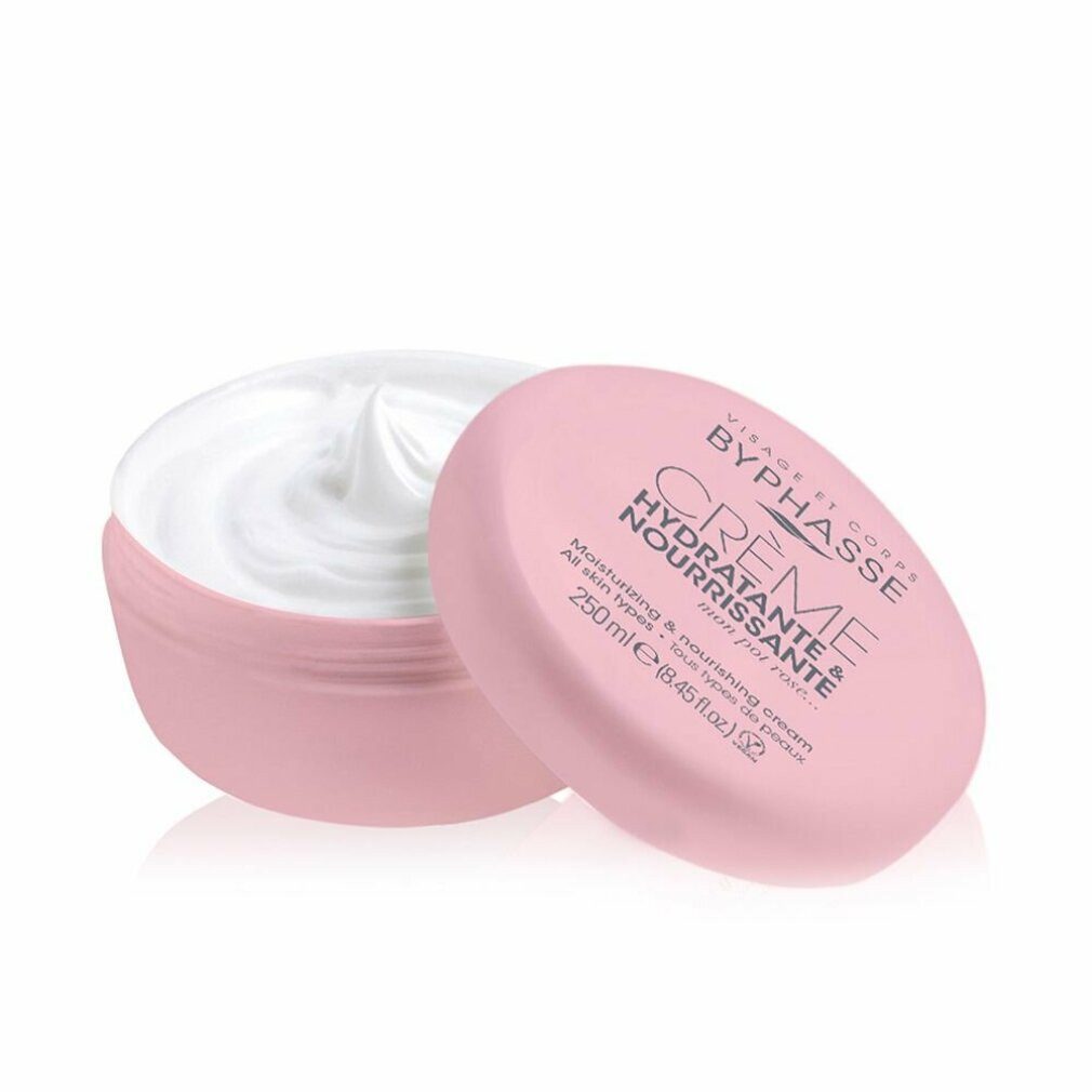Byphasse Körperpflegemittel Crema Hidratante y Nutritiva Cara y Cuerpo 250ml