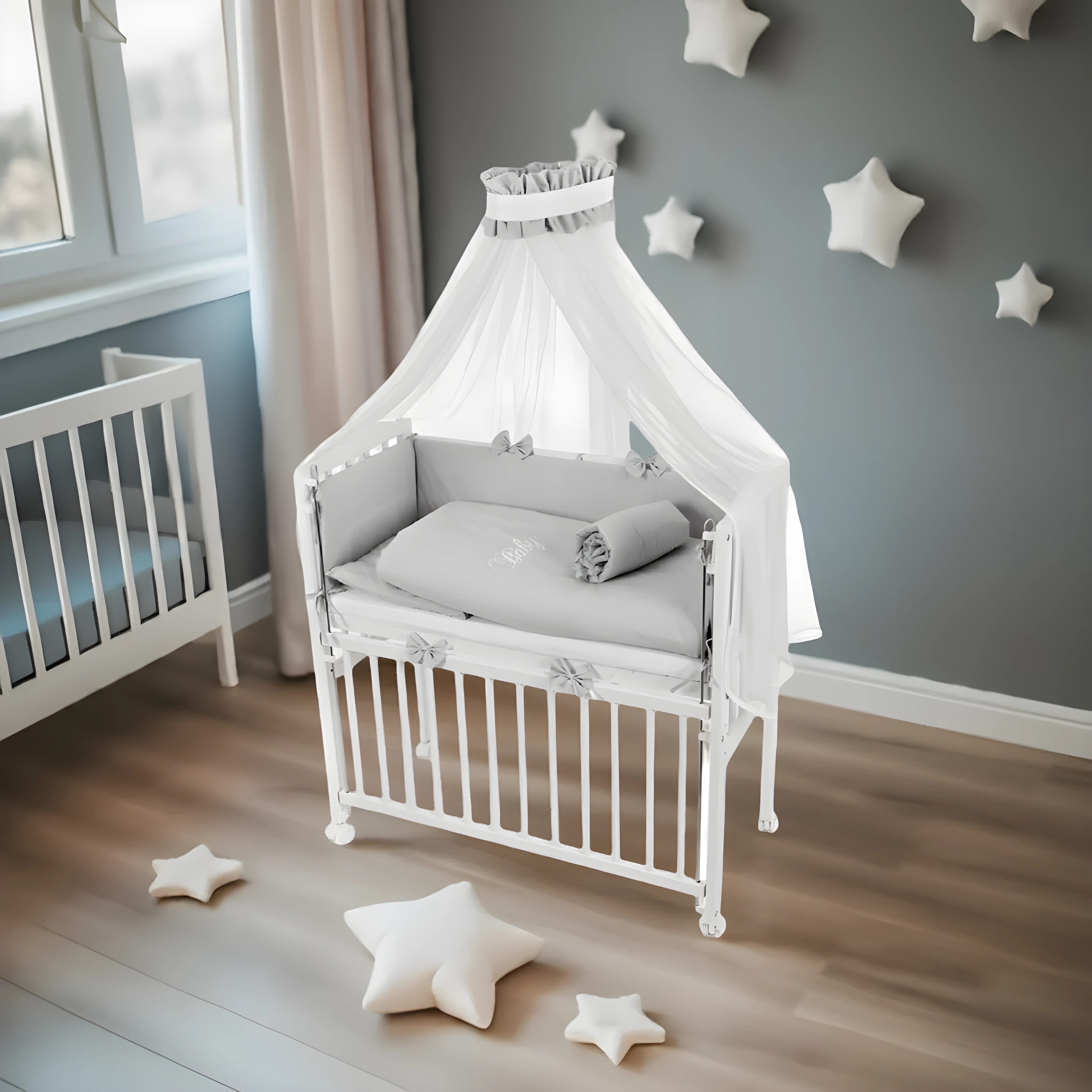 Babyhafen Beistellbett Babybett Komplettbett BABYHERZ mit günstig online kaufen