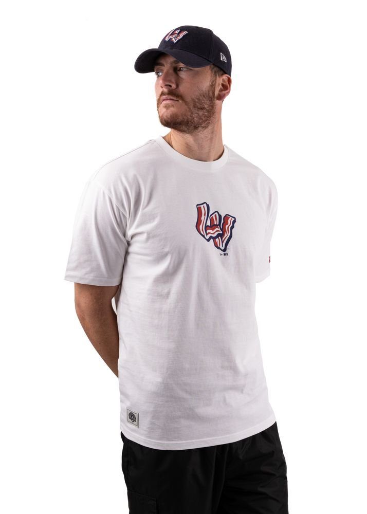 New Era Print-Shirt PIGS IRON Minor VALLEY Team LEHIGH New Era T-Shirt Tee Logo League